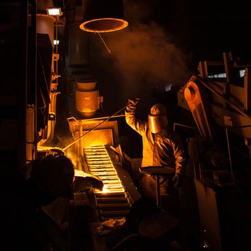 Aluminium master alloys production