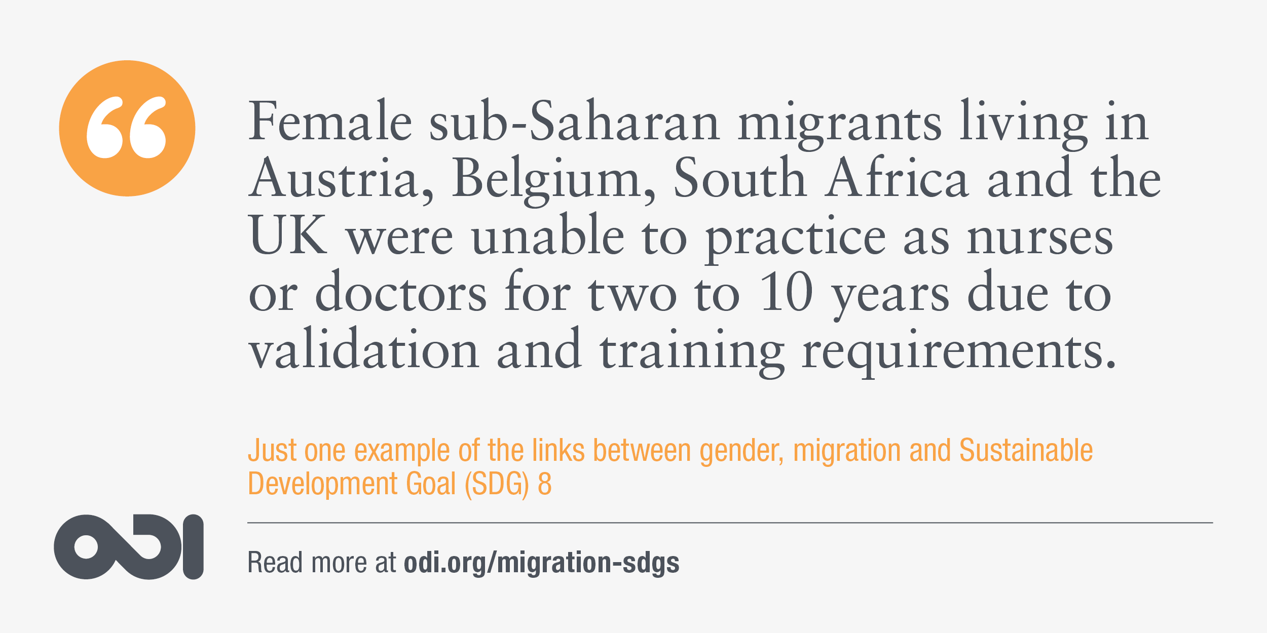 Women on the move: migration, gender equality and the 2030 Agenda for ...